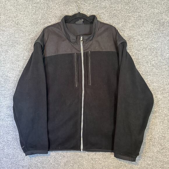 SCOTTeVEST Jacket Mens XXXL Black Shell 8.0 TEC Pockets Full Zip Up Casual - Picture 1 of 9